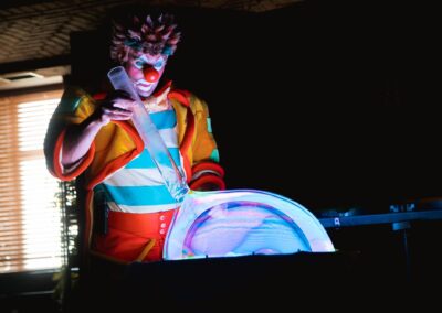 Шоу мыльных пузырей