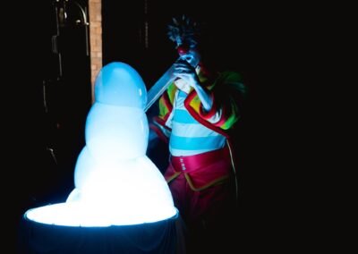 Шоу мыльных пузырей